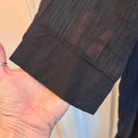 Woman's Maxi Dress, Navy Blue, Size 16, Garnet Hill - Picture 5 of 10